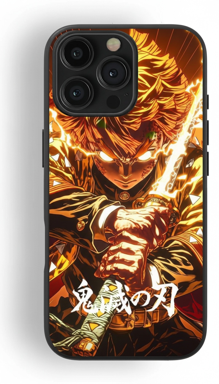 ⚡ Thunder Breathing – Zenitsu Agatsuma Demon Slayer Case