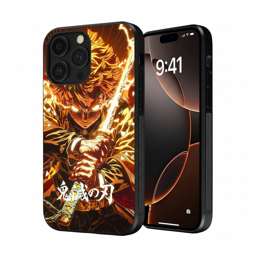 ⚡ Thunder Breathing – Zenitsu Agatsuma Demon Slayer Case
