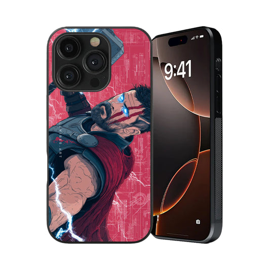 The God of Thunder Glass Case