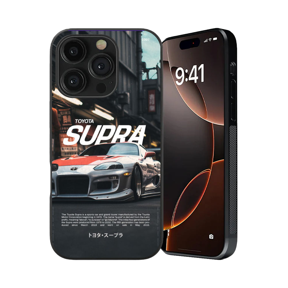 Toyota Supra Legacy Glass Case