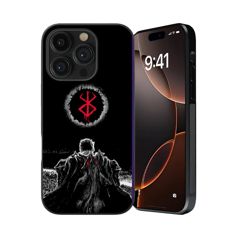 Guts "The Black Swordsman" - BERSERK Glass Case