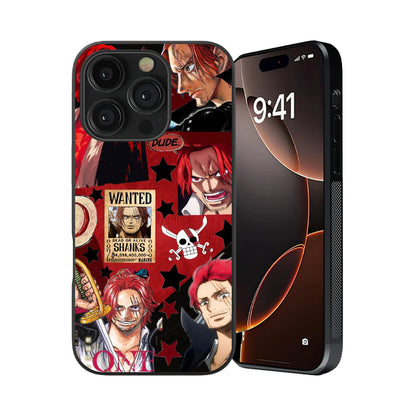 Shanks (The Red-Haired Emperor) - ONEPIECE Glass Case