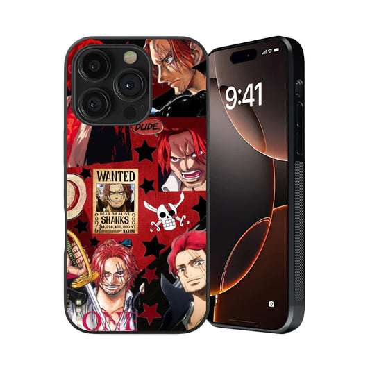 Shanks (The Red-Haired Emperor) - ONEPIECE Glass Case