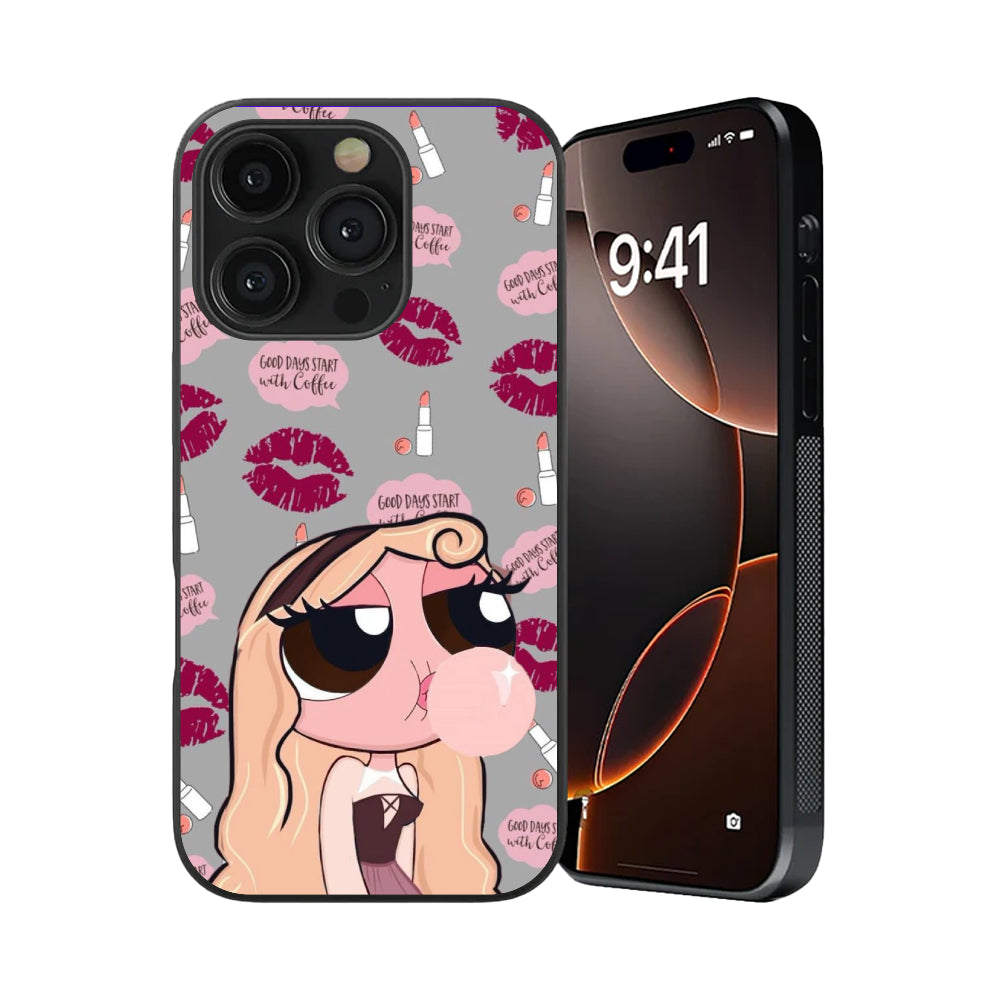 Sassy Latte Queen Glass Case