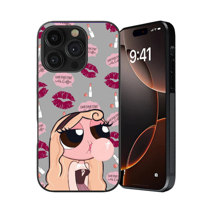 Sassy Latte Queen Glass Case