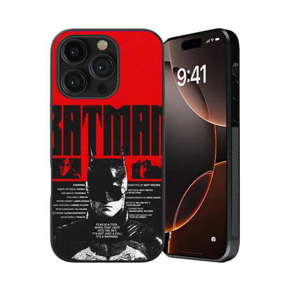 Gotham Vigilante Retro Poster Case