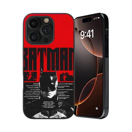 Gotham Vigilante Retro Poster Case