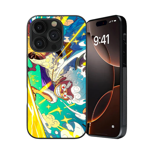 Sun God Nika (Gear 5 Luffy) - ONEPIECE Glass Case