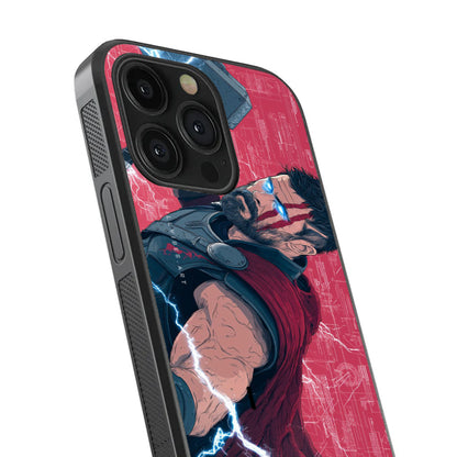 The God of Thunder Glass Case