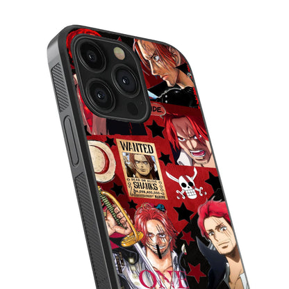 Shanks (The Red-Haired Emperor) - ONEPIECE Glass Case