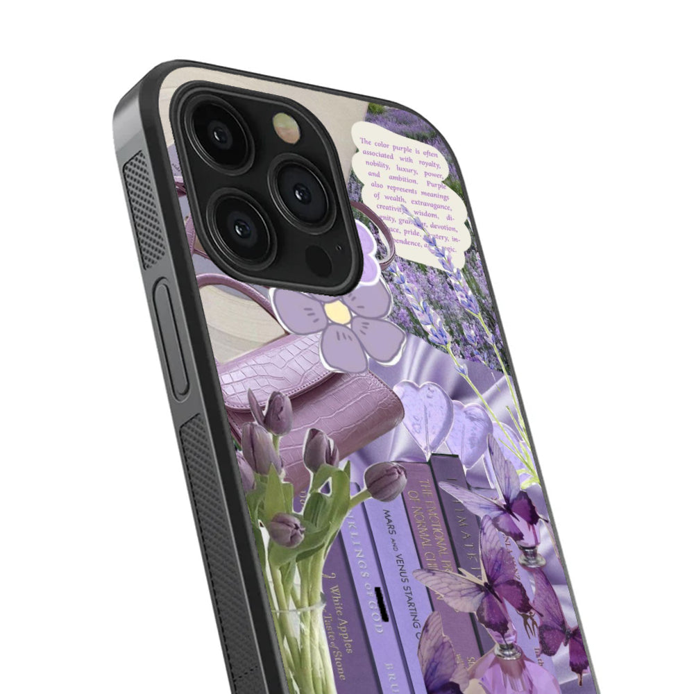 Purple Dreamscape Glass Case