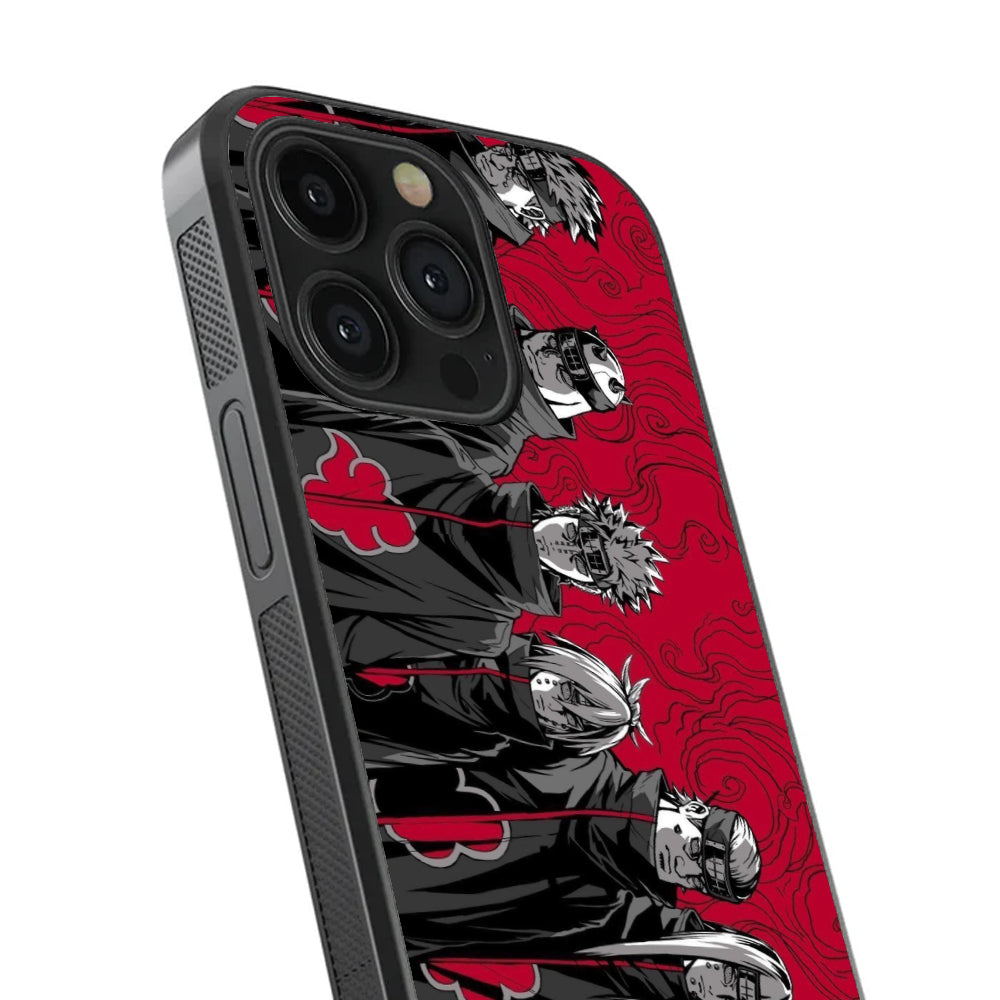 The Akatsuki - NARUTO Glass Case