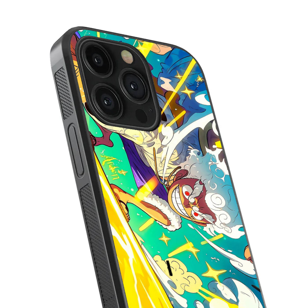 Sun God Nika (Gear 5 Luffy) - ONEPIECE Glass Case