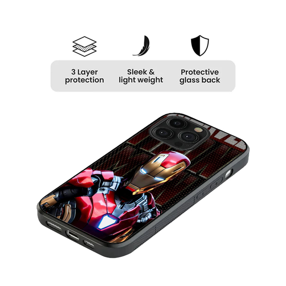 Iron Man – Armored Genius Glass Case