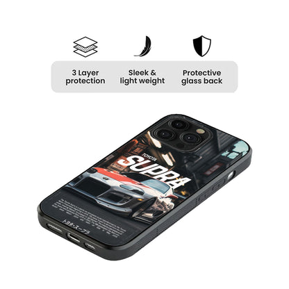 Toyota Supra Legacy Glass Case