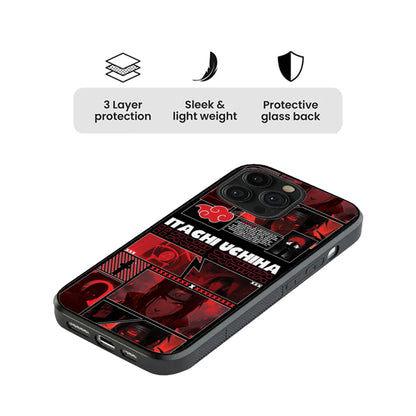 Itachi Uchiha - NARUTO Glass Case