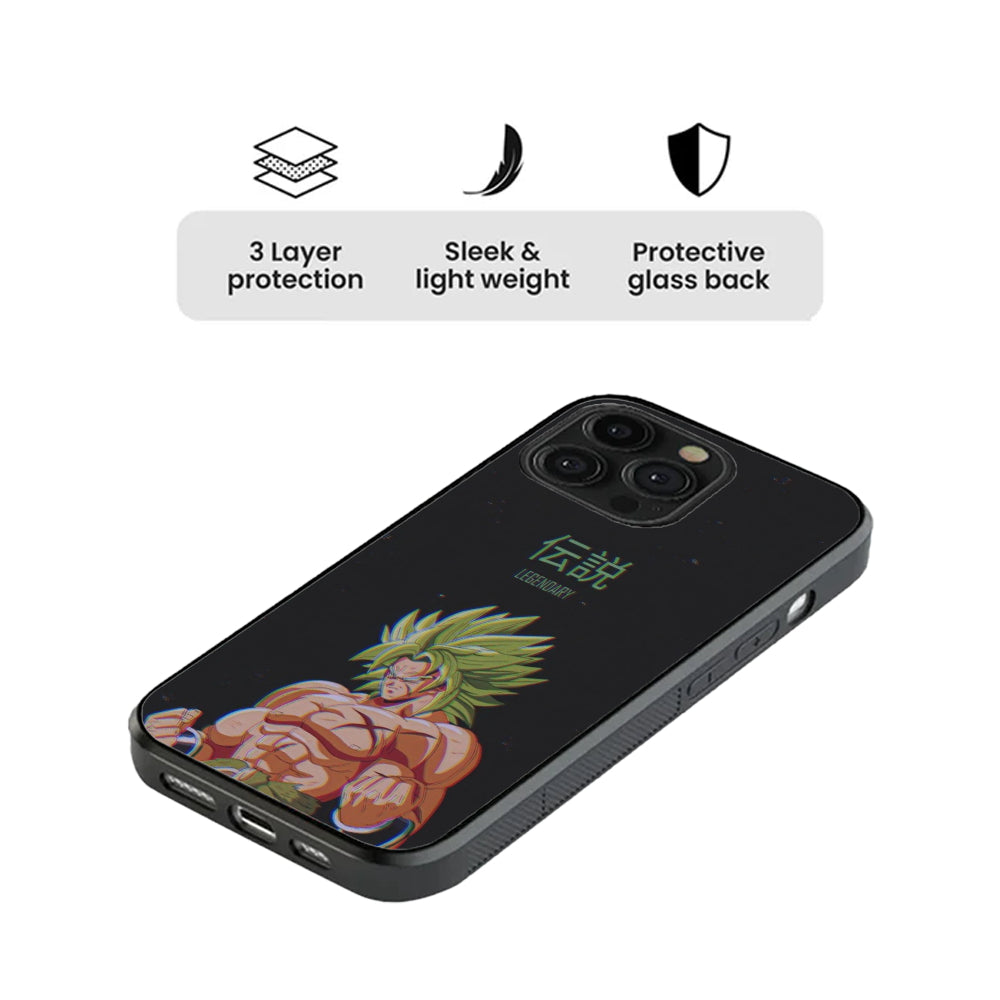 Broly "The Legendary Super Saiyan" - DBZ Glass Case