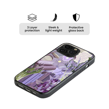 Purple Dreamscape Glass Case