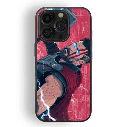 The God of Thunder Glass Case
