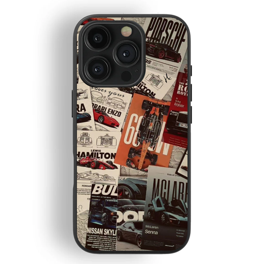 Motorsport Classics Collage Case