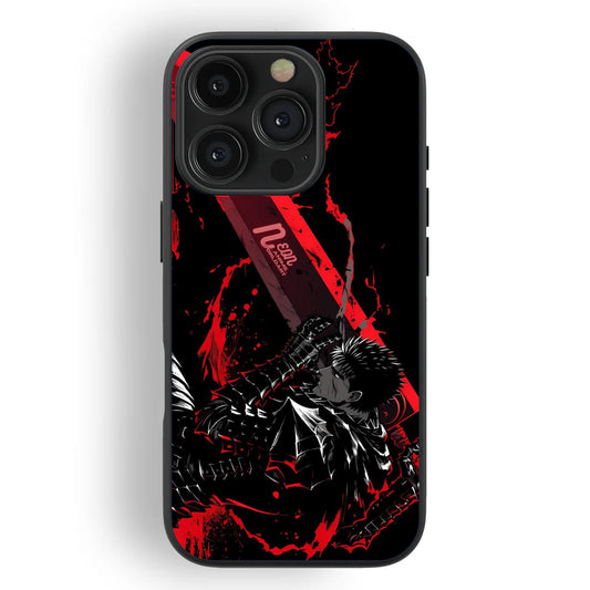 Guts (The Black Swordsman) - BERSERK Glass Case