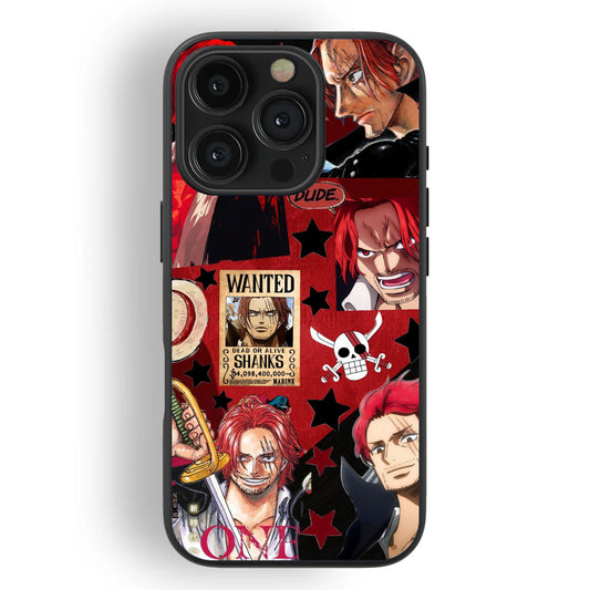 Shanks (The Red-Haired Emperor) - ONEPIECE Glass Case