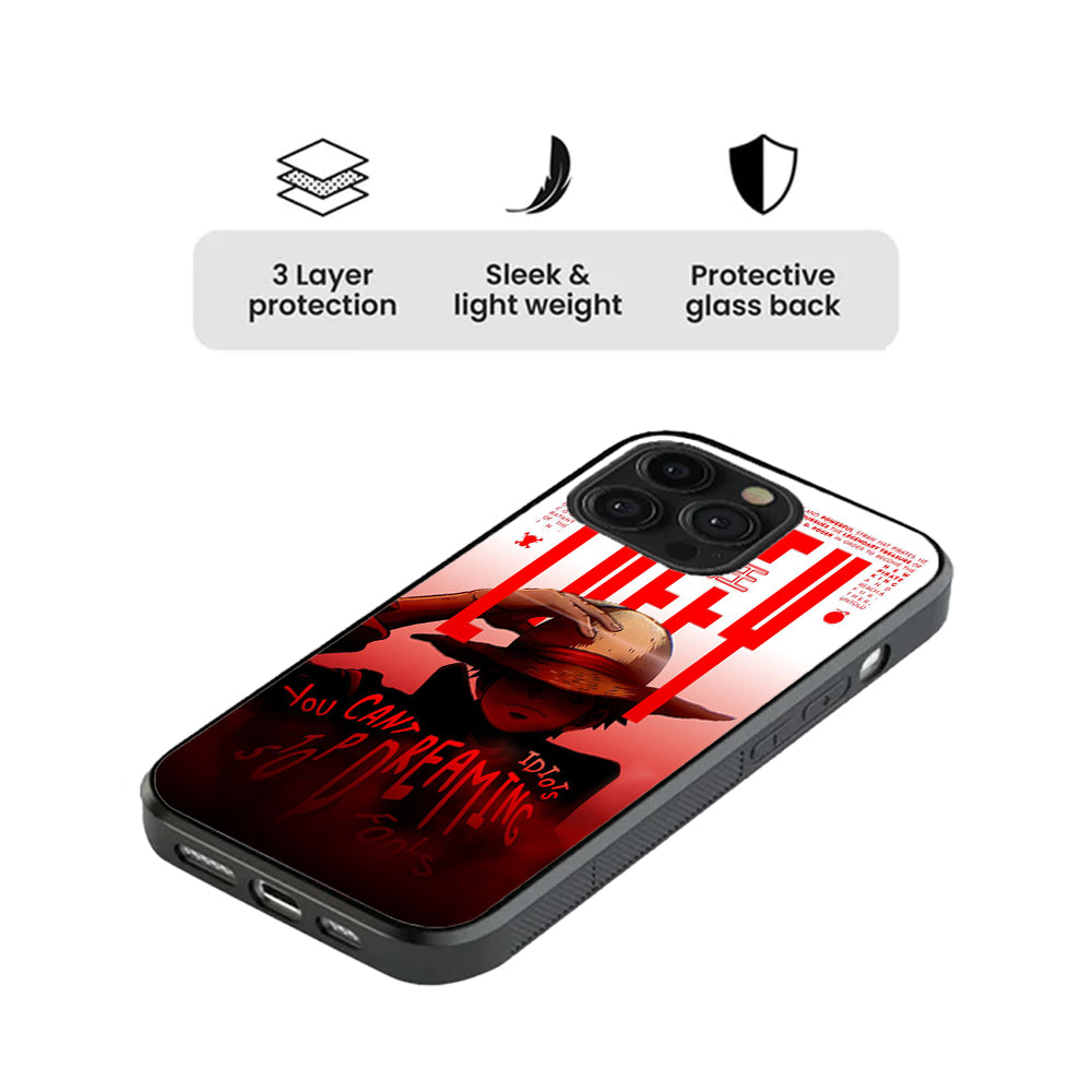 Monkey D. Luffy - ONE PIECE Glass Case