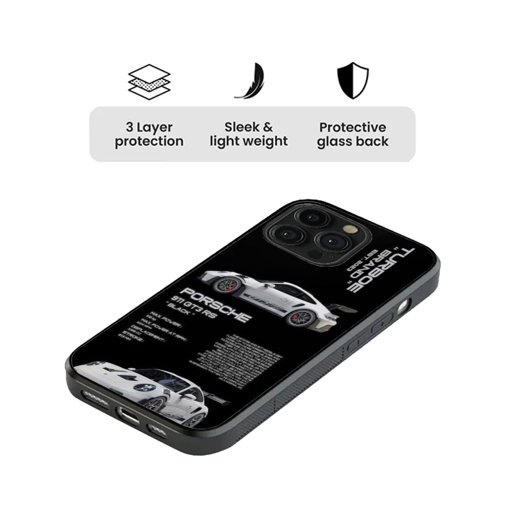 Porsche 911 GT3 RS – Precision Beast Glass Case