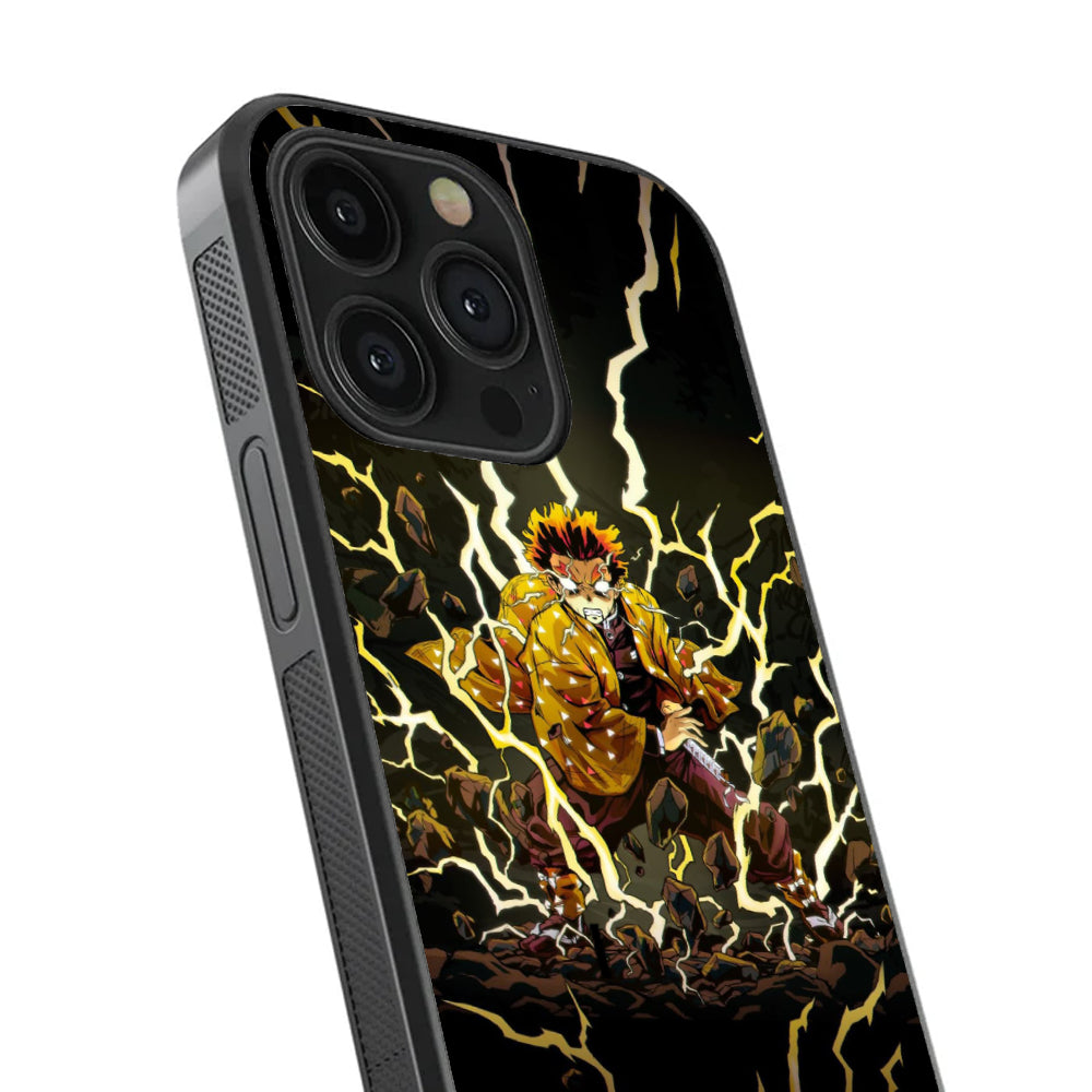 Zenitsu Agatsuma - DEMON SLAYER Glass Case