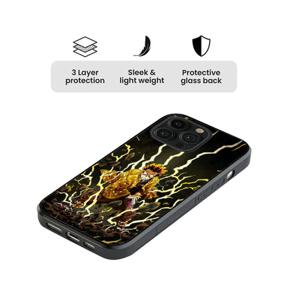 Zenitsu Agatsuma - DEMON SLAYER Glass Case